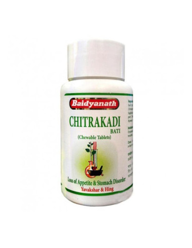 Читракади Вати (Chitrakadi Bati), 80 таб, Байдианат (Baidyanath)