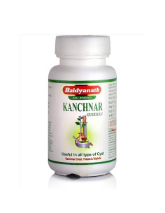Канчнар Гуггул (Kanchnar Guggulu), 80 таб, Байдианат (Baidyanath)