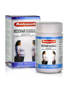 Медохар Гуггул (Medohar Guggulu), 120 таб, Байдианат (Baidyanath)