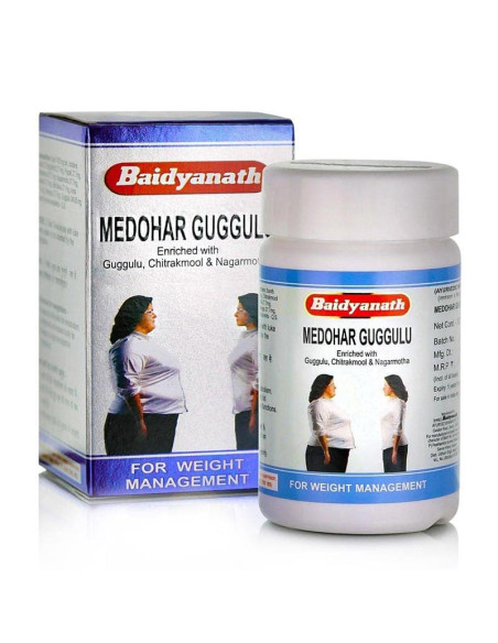 Купить Медохар Гуггул (Medohar Guggulu), 120 таб, Байдианат (Baidyanath)