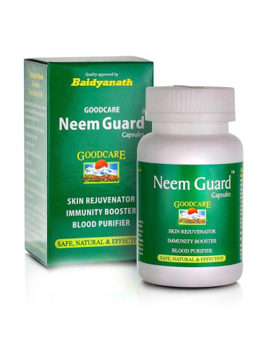 Ним Гуард (Neem Guard), 60 капсул, Goodcare / Байдианат (Baidyanath)