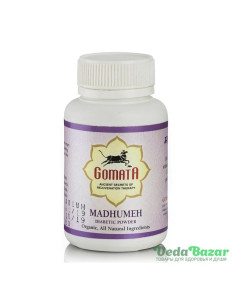 Мадхумех (Madhumeh) от диабета, 100 гр, Гомата (Gomata)
