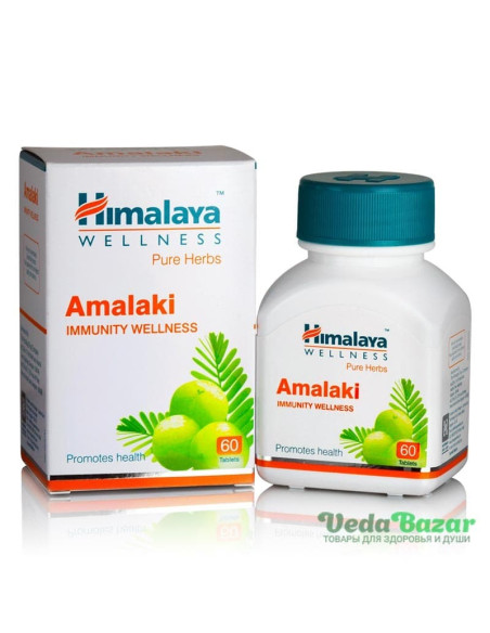 Амалаки (Amalaki) антиоксидант, 60 таб, Хималая (Himalaya)