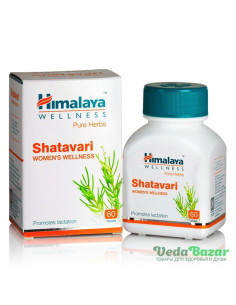 Шатавари (Shatavari) репродуктивная система, 60 таб, Хималая (Himalaya)