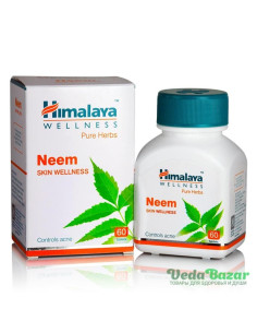 Ним (Neem) очищение крови, 60 таб, Хималая (Himalaya)