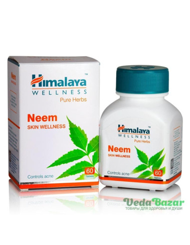 Ним (Neem) очищение крови, 60 таб, Хималая (Himalaya)