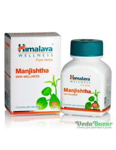 Манжиштха (Manjishtha), 60 таб, Хималая (Himalaya)
