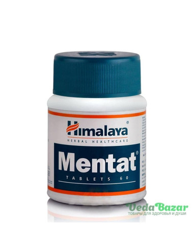Ментат (Mentat) концентрация и память, 60 таб, Хималая (Himalaya)