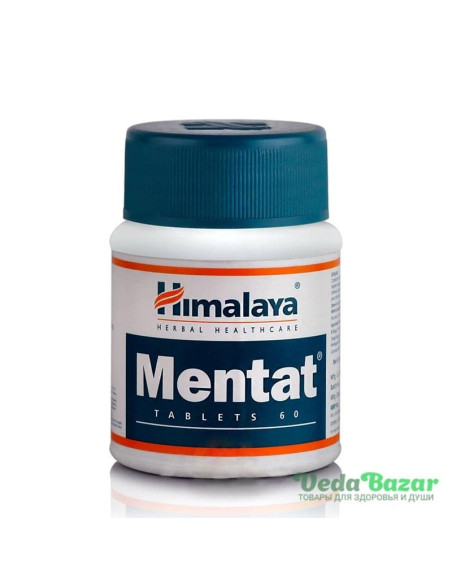 Ментат (Mentat) концентрация и память, 60 таб, Хималая (Himalaya)