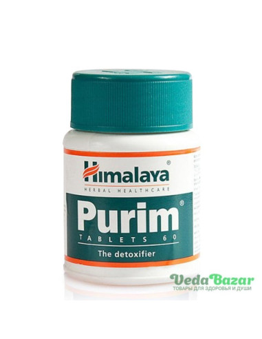 Купить Пурим (Purim) от кожных болезней, 60 таб, Хималая (Himalaya)