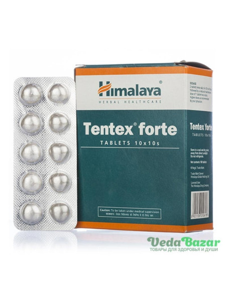 Тантекс Форте (Tentex Forte), 100 таб, Хималая (Himalaya)