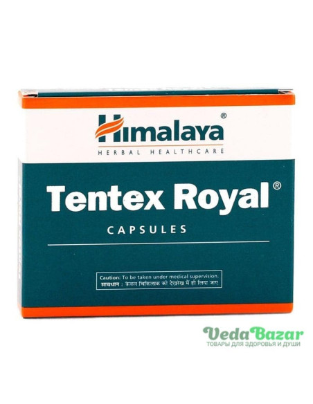 Купить Тантекс Роял (Tentex Royal) для мужского здоровья, 10 капсул, Хималая (Himalaya)