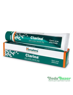 Крем от прыщей и угревой сыпи Кларина (Clarina), 30 гр, Хималая (Himalaya)