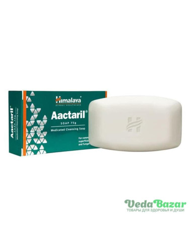 Антисептическое мыло Актарил (Aactaril), 75 гр, Хималая (Himalaya)