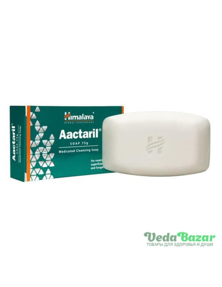 Антисептическое мыло Актарил (Aactaril), 75 гр, Хималая (Himalaya)
