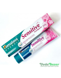 Зубная паста для чувствительных зубов Сенситив (Sensitive), 80 гр, Хималая (Himalaya) 2
