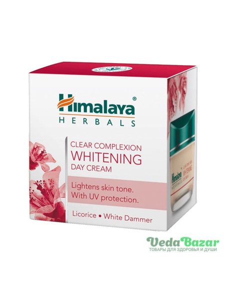 Осветляющий дневной крем (Whitening Day Cream), 50 гр, Хималая (Himalaya)