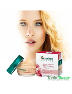 Осветляющий дневной крем (Whitening Day Cream), 50 гр, Хималая (Himalaya) 2