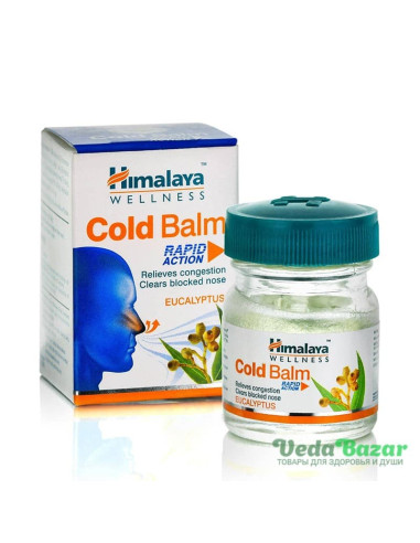 Бальзам от Головной Боли Колд Балм (Cold Balm), 10 Гр, Хималая (Himalaya)