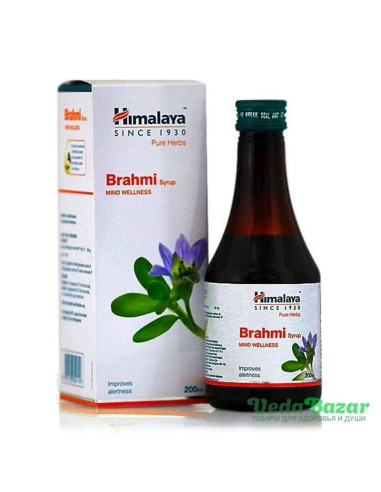 Сироп Брахми (Brahmi Syrup), 200 мл, Хималая (Himalaya)
