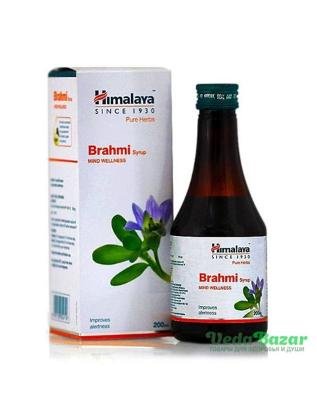 Сироп Брахми (Brahmi Syrup), 200 мл, Хималая (Himalaya)