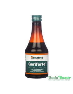 Сироп Герифорте (Geriforte Syrup) бщеукрепляющий и оздоравливающий, 200 мл, Хималая (Himalaya)