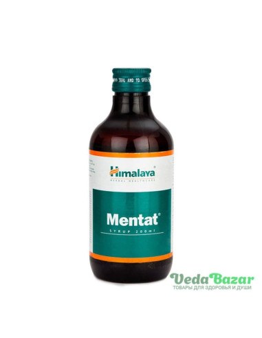 Купить Сироп Ментат (Mentat Syrup), 200 мл, Хималая (Himalaya)