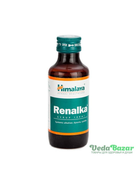 Сироп Реналка (Renalka Syrup) лечение почек и мочеполовой системы, 100 мл, Хималая (Himalaya)