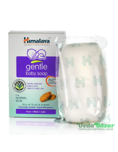 Купить Детское нежное мыло Олива и Миндаль, 125 гр, Хималая (Himalaya)