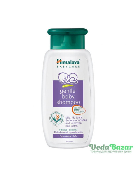 Шампунь детский без слез (Gentle baby shampoo), 100 мл, Хималая (Himalaya)