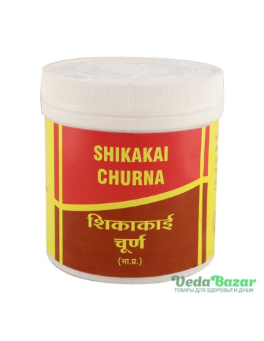 Шикакай Чурна (Shikakai Churna) натуральное средство для ухода за телом, 100 гр, Вьяс (Vyas)