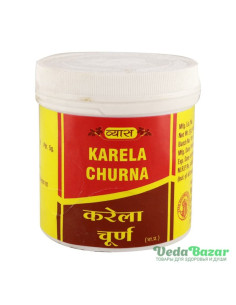 Купить Карела Чурна (Karela Churna) при диабете, 100 гр, Вьяс (Vyas)