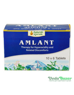 Амлант (Amlant) лечение ЖКТ, 60 таб, Махариши Аюрведа (Maharishi Ayurveda)