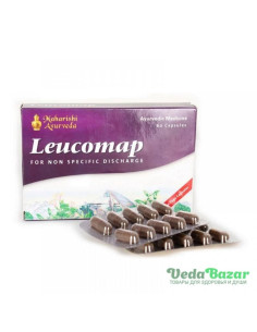 Лейкомап (Leucomap) мочеполовая и репродуктивная системы, 60 капсул, Махариши Аюрведа (Maharishi Ayurveda)