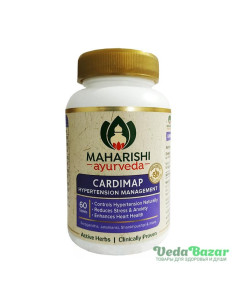 Кардимап (Cardimap) от гипертонии, 60 таб, Махариши Аюрведа (Maharishi Ayurveda)