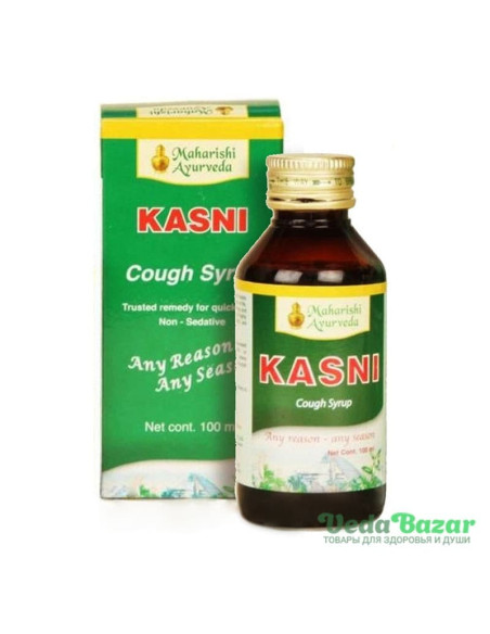 Сироп Касни (Kasni) от кашля, 100 мл, Махариши Аюрведа (Maharishi Ayurveda)