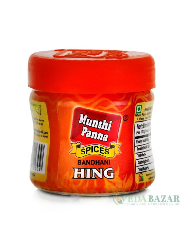 Асафетида премиум качества 55% (Premium Hing), 10 гр, Мунши Панна (Munshi Panna)