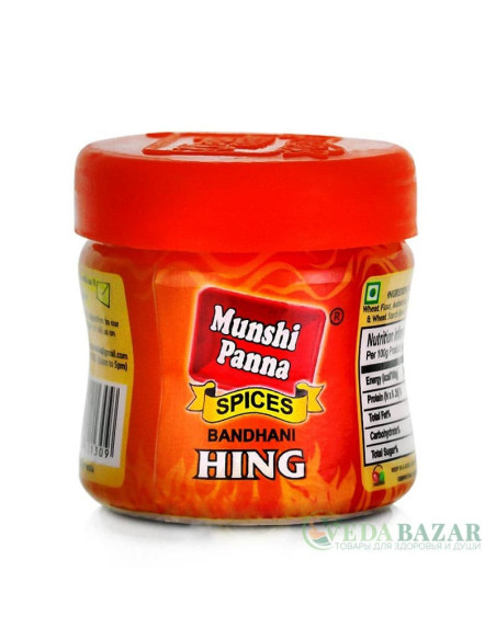 Асафетида премиум качества 55% (Premium Hing), 10 гр, Мунши Панна (Munshi Panna)