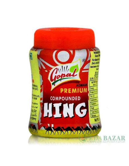 Асафетида премиум Гопал (Premium Hing Gopal), 100 гр, РБХинг (RBHing)