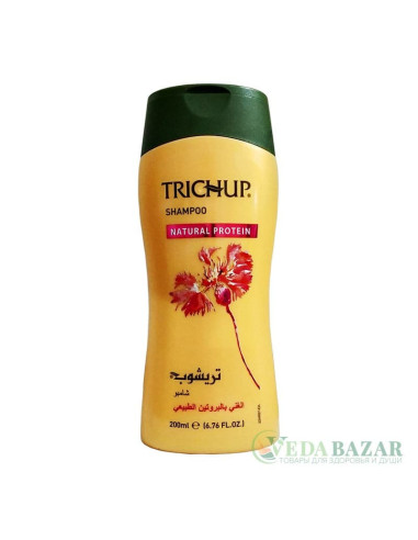 Шампунь для волос Тричуп (Trichup Natural Protein), 200 мл, Васу (Vasu)