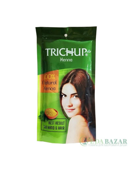 Хна для волос Тричуп (Trichup Henna), 100 гр, Васу (Vasu)