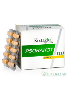 Псоракот (Psorakot) при кожных заболеваниях, 100 таб, Коттаккал (Kottakkal)