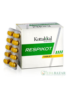 Респикот (Respikot) лечение респираторных заболеваний, 100 таб, Коттаккал (Kottakkal)