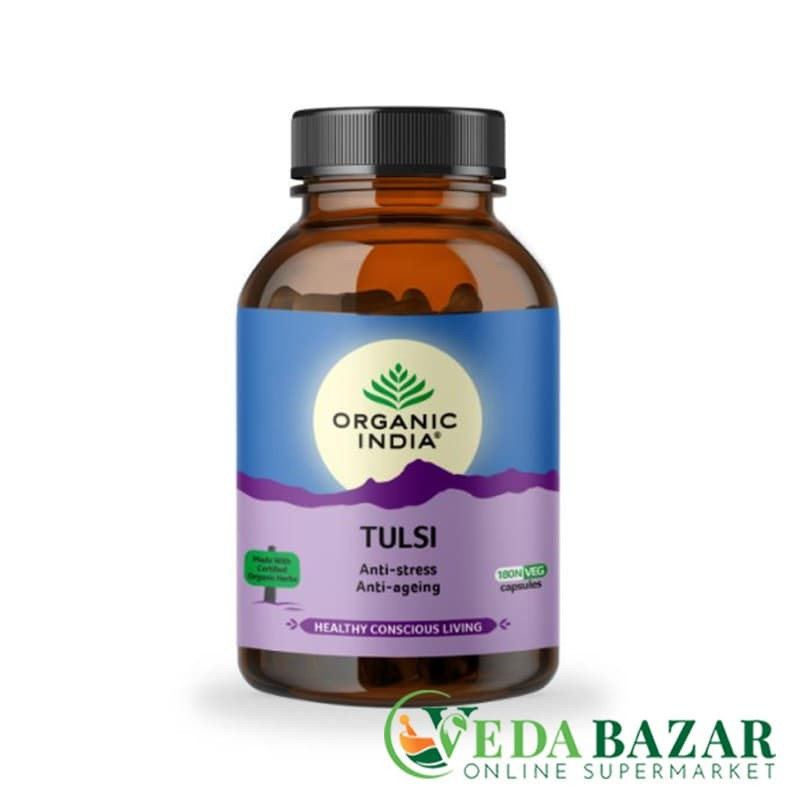 Туласи (Tulsi), 180 кап, Органик Индия (Organic India)