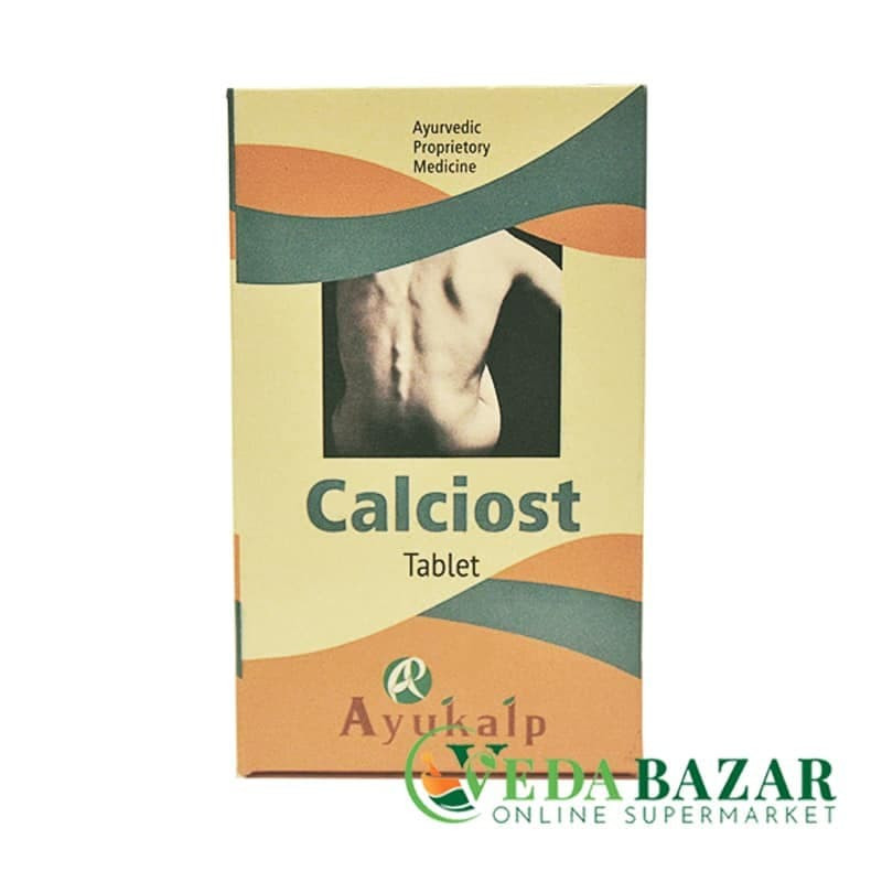 Таблетки Кальциост (Calciost), 30 таб, Аюкалп (Ayukalp)