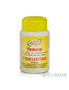 Трикунтак (Trikuntak) здоровье и защита почек, 100 таб, Шри Ганга (Shri Ganga)