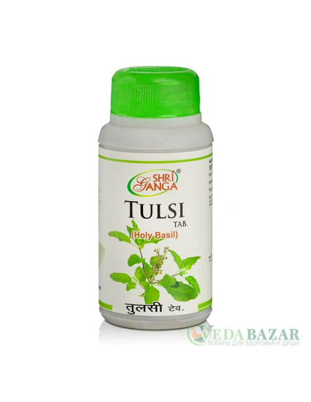 Туласи (Tulsi) помощь при простуде, 120 таб, Шри Ганга (Shri Ganga)