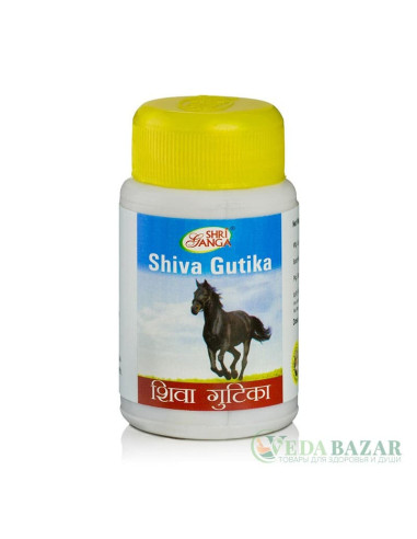 Шива Гутика (Shiva Gutika) уникальный общеукрепляющий препарат, 50 гр, Шри Ганга (Shri Ganga)