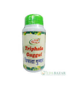 Трифала Гуггул (Triphala Guggul), 100 гр, Шри Ганга (Shri Ganga)