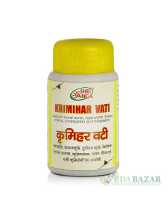 Кримихар Вати (Krimihar Vati) антипаразитарное средство, 50 гр, Шри Ганга (Shri Ganga)